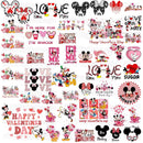 Mouse And Friends Valentine PNG Bundle