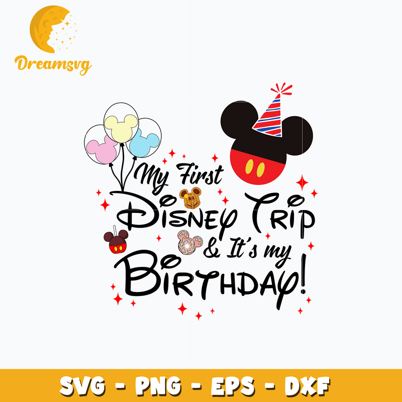 Disney mickey its my birthday svg