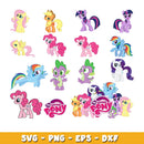 My Little Pony Printable  svg, Pony bundle svg, cartoon svg