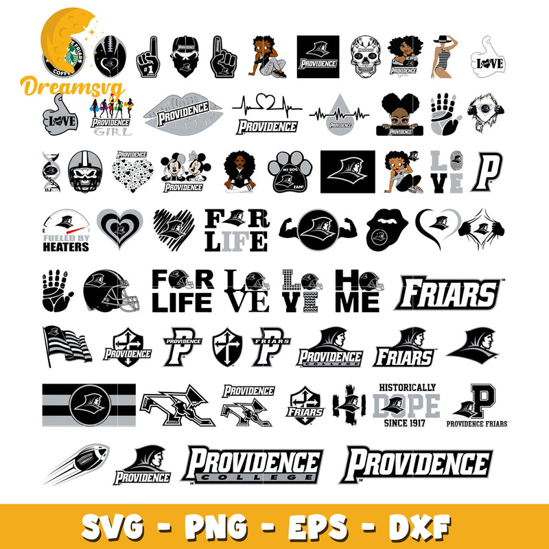 Providence friars logo bundle svg, providence friars svg