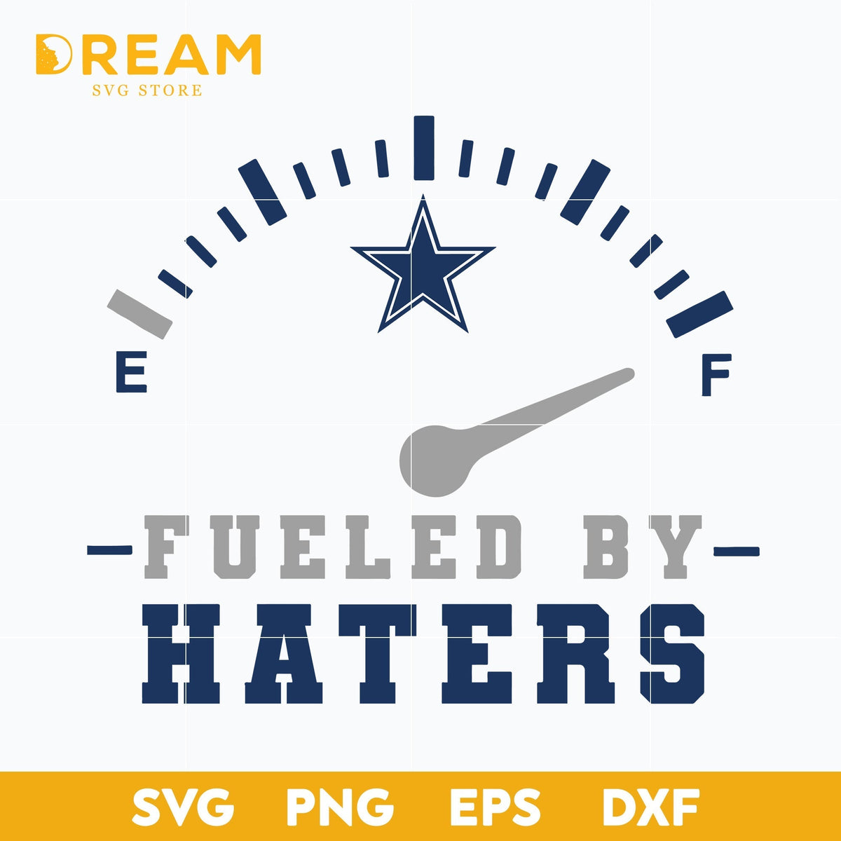 Dallas cowboys fueled by haters svg, cowboys svg, Nfl svg, png, dxf, eps digital file NFL05102014L