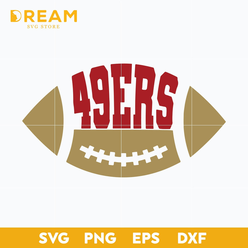 San francisco 49ers svg, 49ers svg, Nfl svg, png, dxf, eps digital file NFL0710202029L