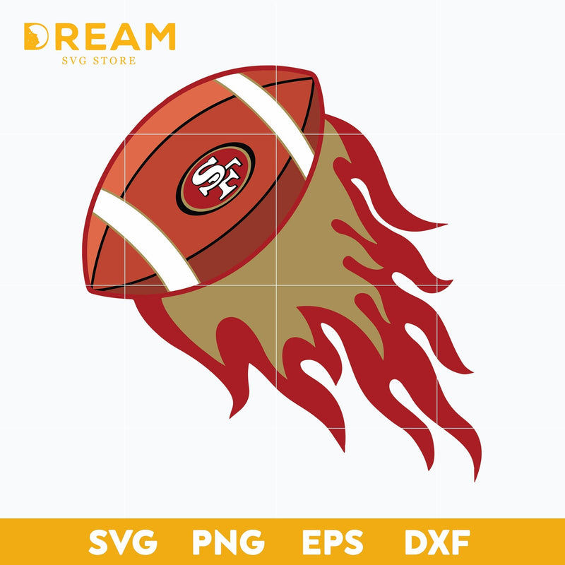 San francisco 49ers svg, 49ers svg, Nfl svg, png, dxf, eps digital file NFL0710202042L