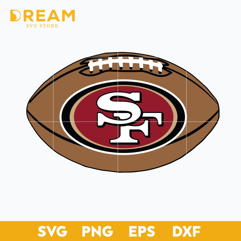 San francisco 49ers svg, 49ers svg, Nfl svg, png, dxf, eps digital file NFL071020208L