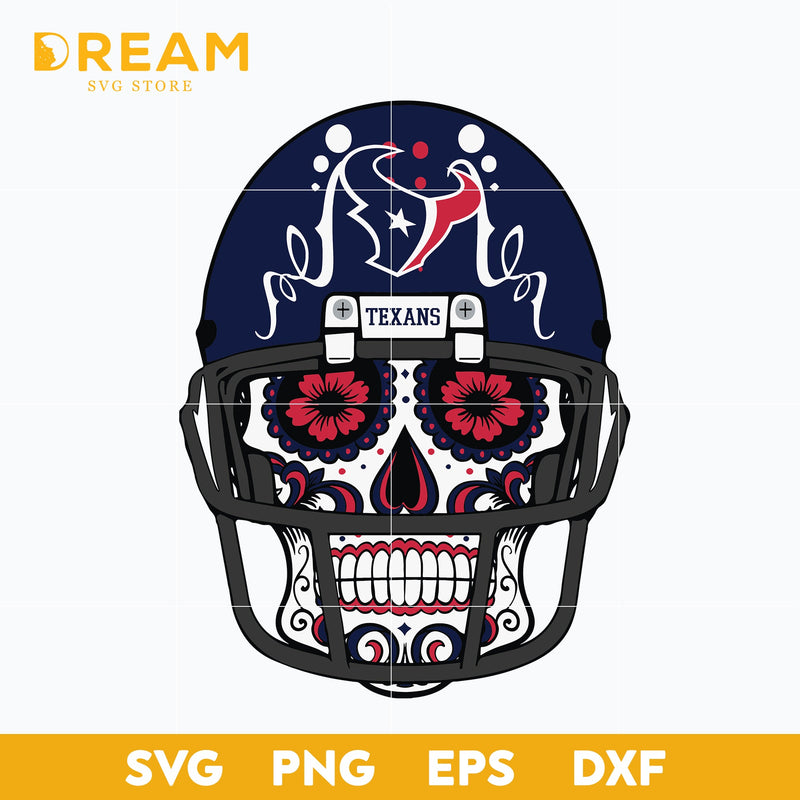 Houston texans skull svg, Texans skull svg, Nfl svg, png, dxf, eps digital file NFL10102014L