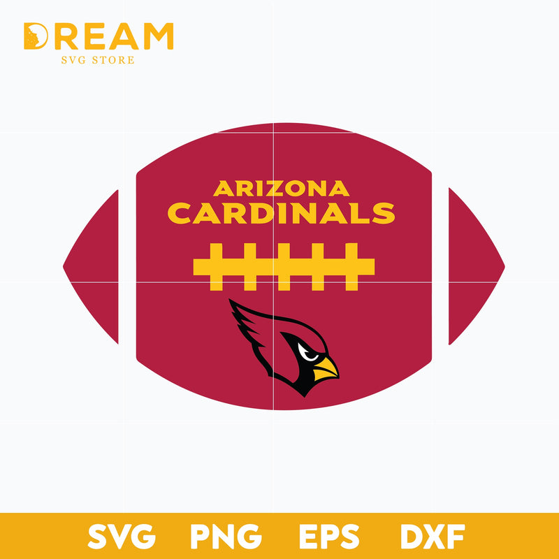 Arizona Cardinals ball svg, Ball Cardinals svg, Nfl svg, png, dxf, eps digital file NFL11102011L