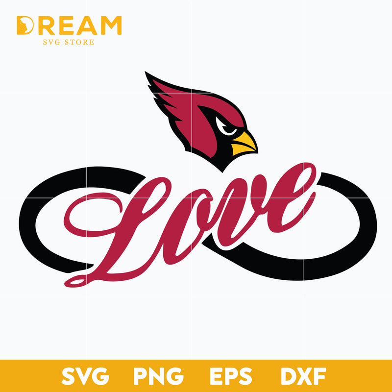 Arizona Cardinals love svg, Love Cardinals svg, Nfl svg, png, dxf, eps digital file NFL11102028L