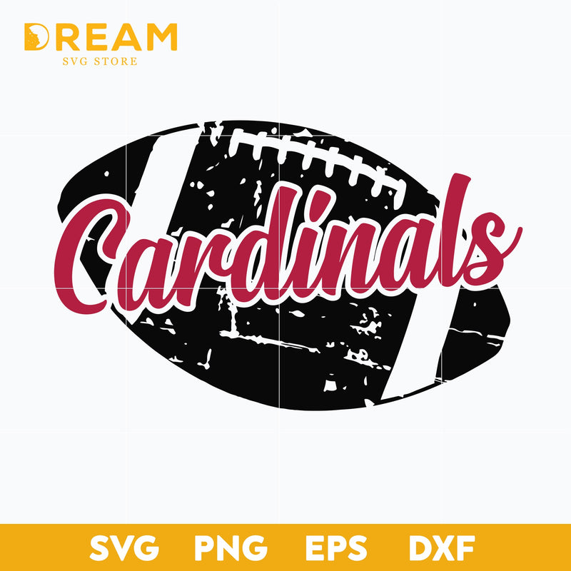 Arizona Cardinals ball svg, Ball Cardinals svg, Nfl svg, png, dxf, eps digital file NFL11102043L