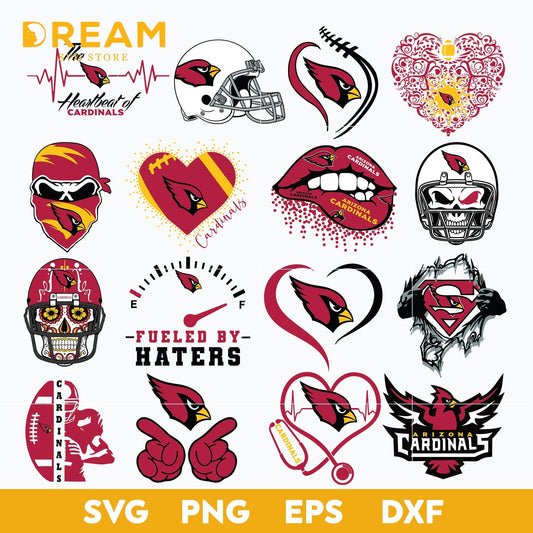 Arizona Cardinals bundle svg, Bundle Cardinals svg, Nfl svg, png, dxf, eps digital file NFL11102044L