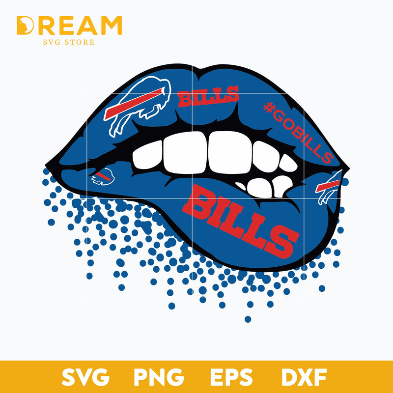 Buffalo Bills lip svg, Bills lip svg, Nfl svg, png, dxf, eps digital file NFL13102011L