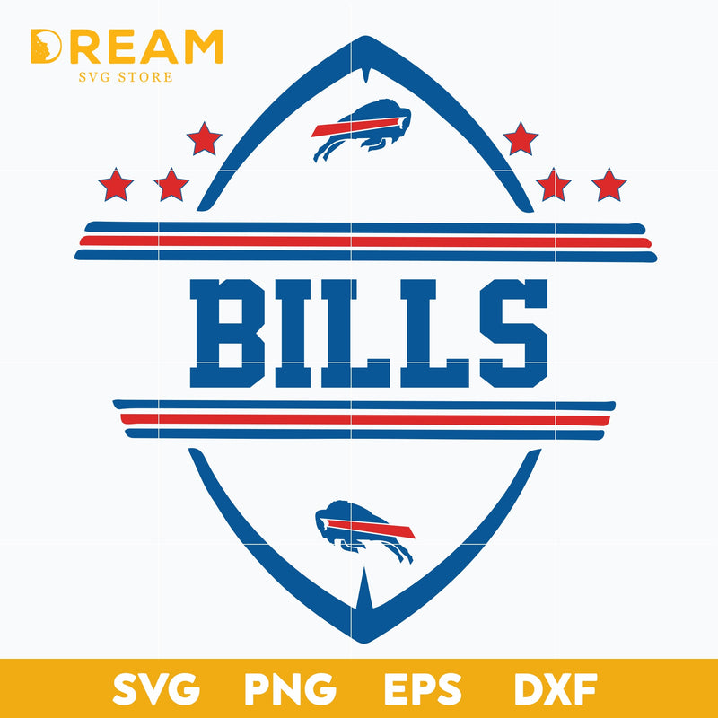 Buffalo Bills svg, Bills svg, Nfl svg, png, dxf, eps digital file NFL1310206L