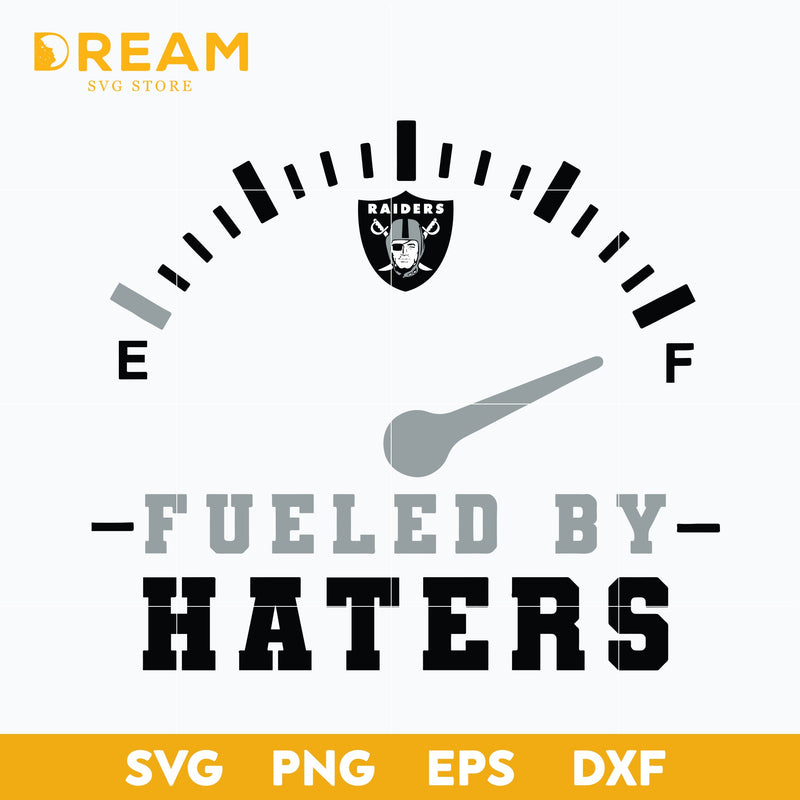 Fueled by haters svg, Las Vegas Raiders svg, Raiders svg, Nfl svg, png, dxf, eps digital file NFL18102016L