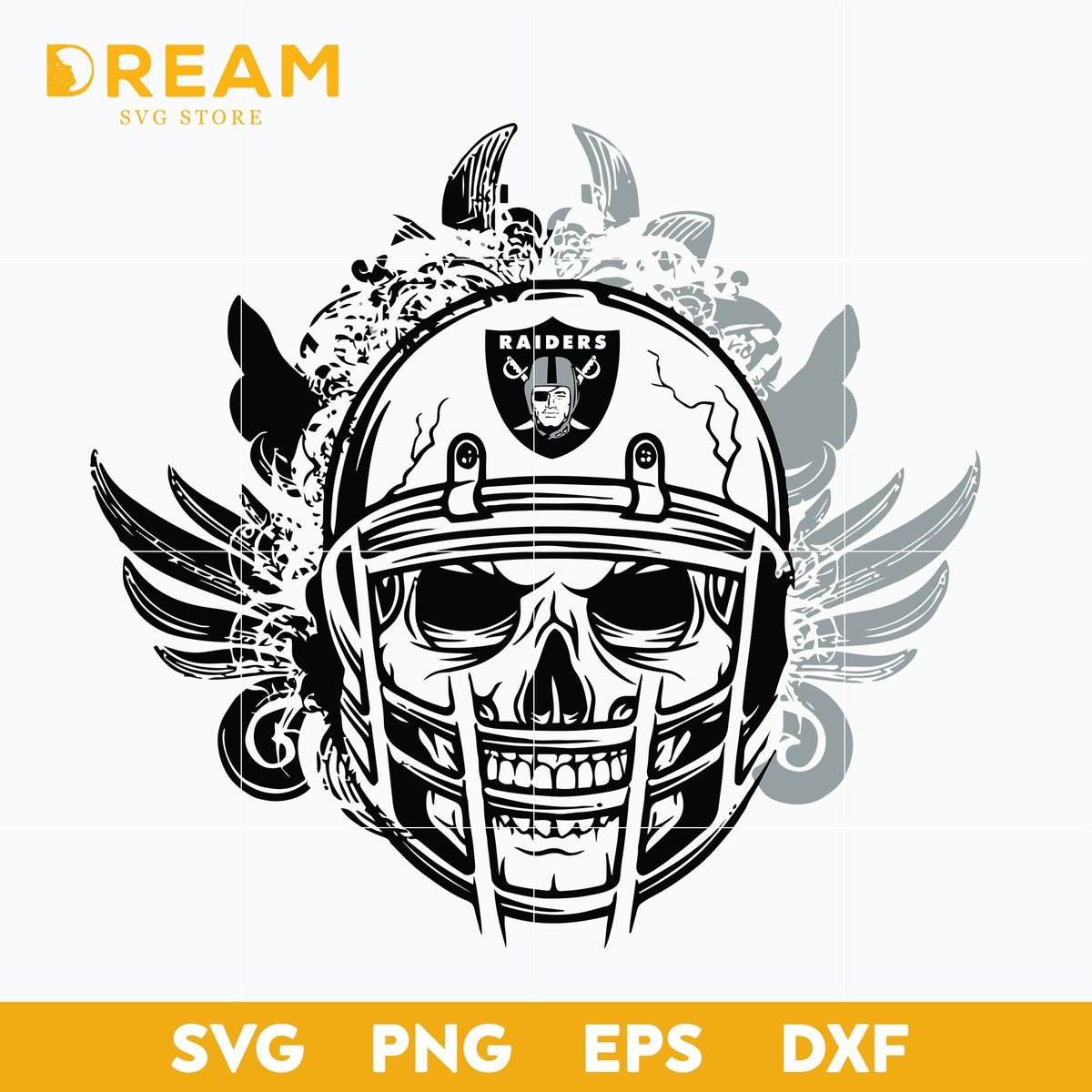 Las Vegas Raiders skull svg, Raiders skull svg, Nfl svg, png, dxf, eps digital file NFL18102025L