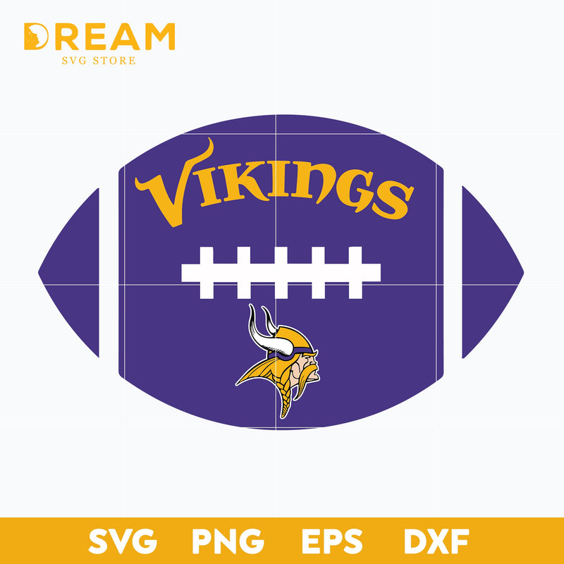 Minnesota Vikings svg, Vikings svg, Nfl svg, png, dxf, eps digital file NFL23102036L