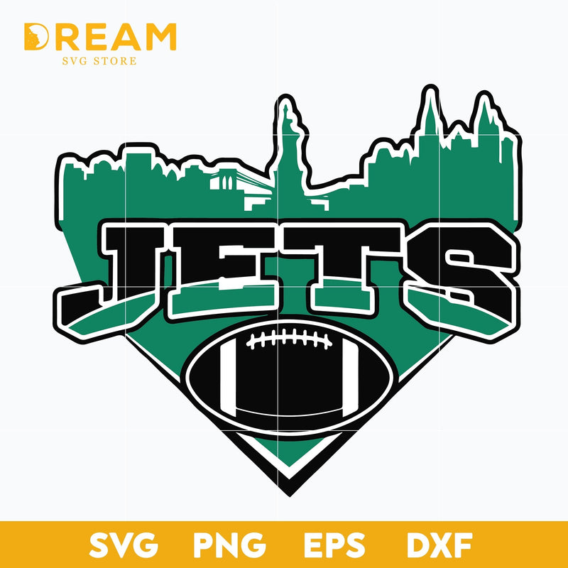 New York Jets svg, Jets svg, Nfl svg, png, dxf, eps digital file NFL24102028L