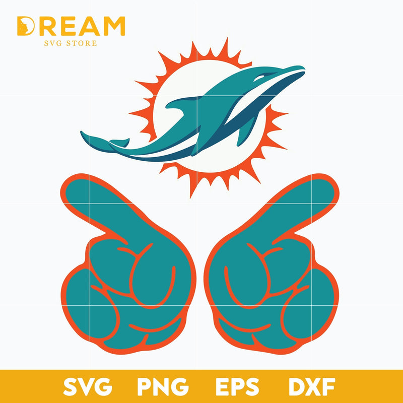 Miami Dolphins svg, Dolphins svg, Nfl svg, png, dxf, eps digital file NFL27102022L