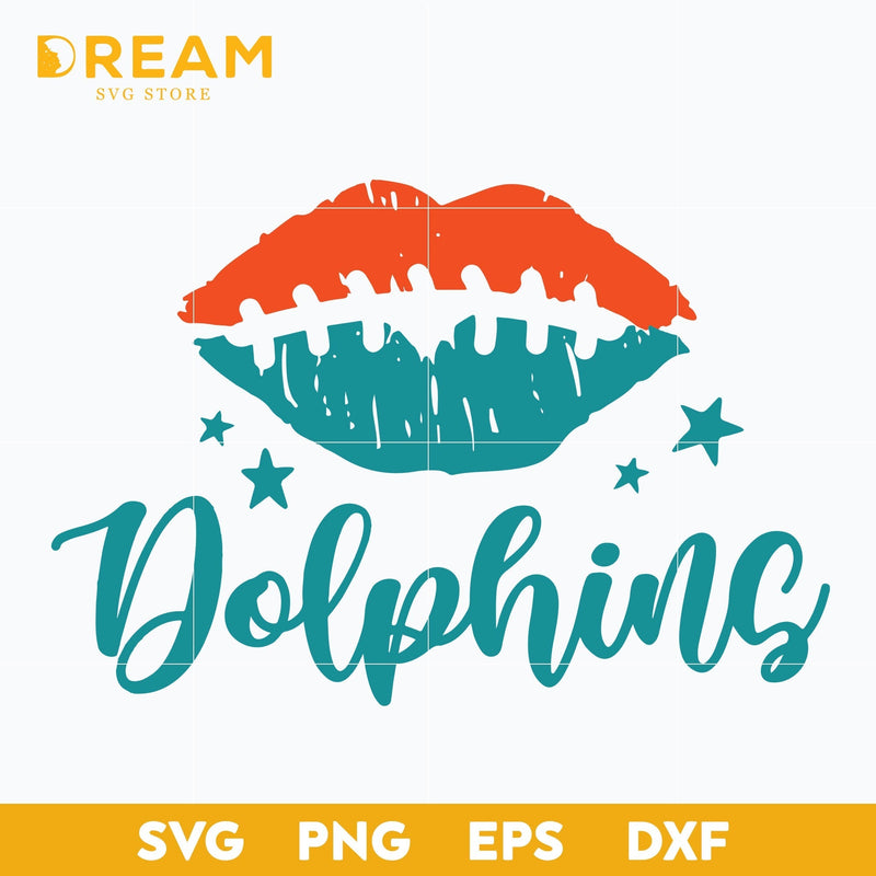 Miami Dolphins lip svg, Dolphins lip svg, Nfl svg, png, dxf, eps digital file NFL27102032L