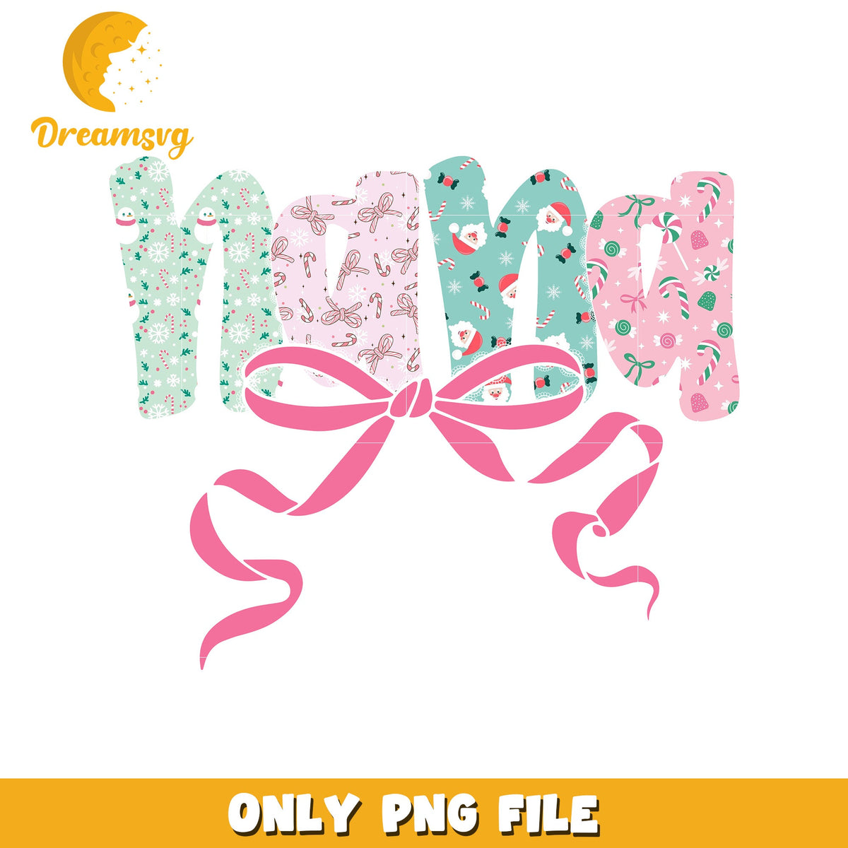 Nana bowtie png, christmas png, grinch png