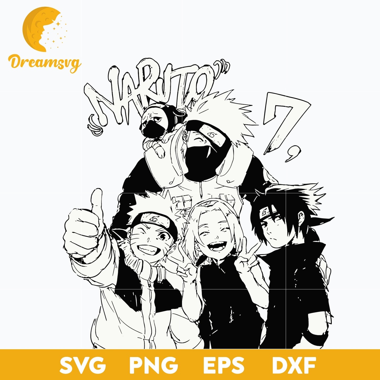 Naruto Svg, Anime Manga Svg, Manga Svg, Cartoon Svg, Anime Svg, png, eps, dxf digital download.
