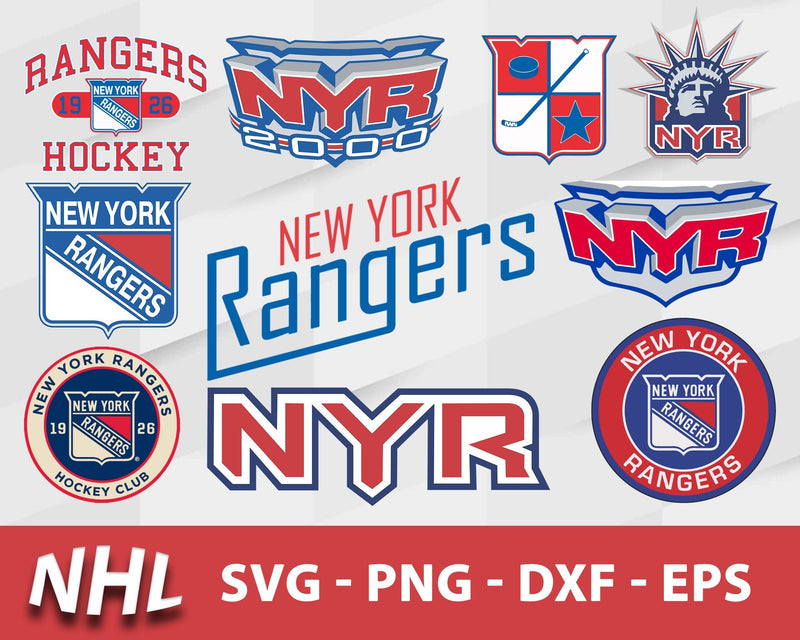 New York Rangers Svg Bundle, New York Rangers Svg, Sport Svg, Nhl Svg, Png, Dxf, Eps Digital File.