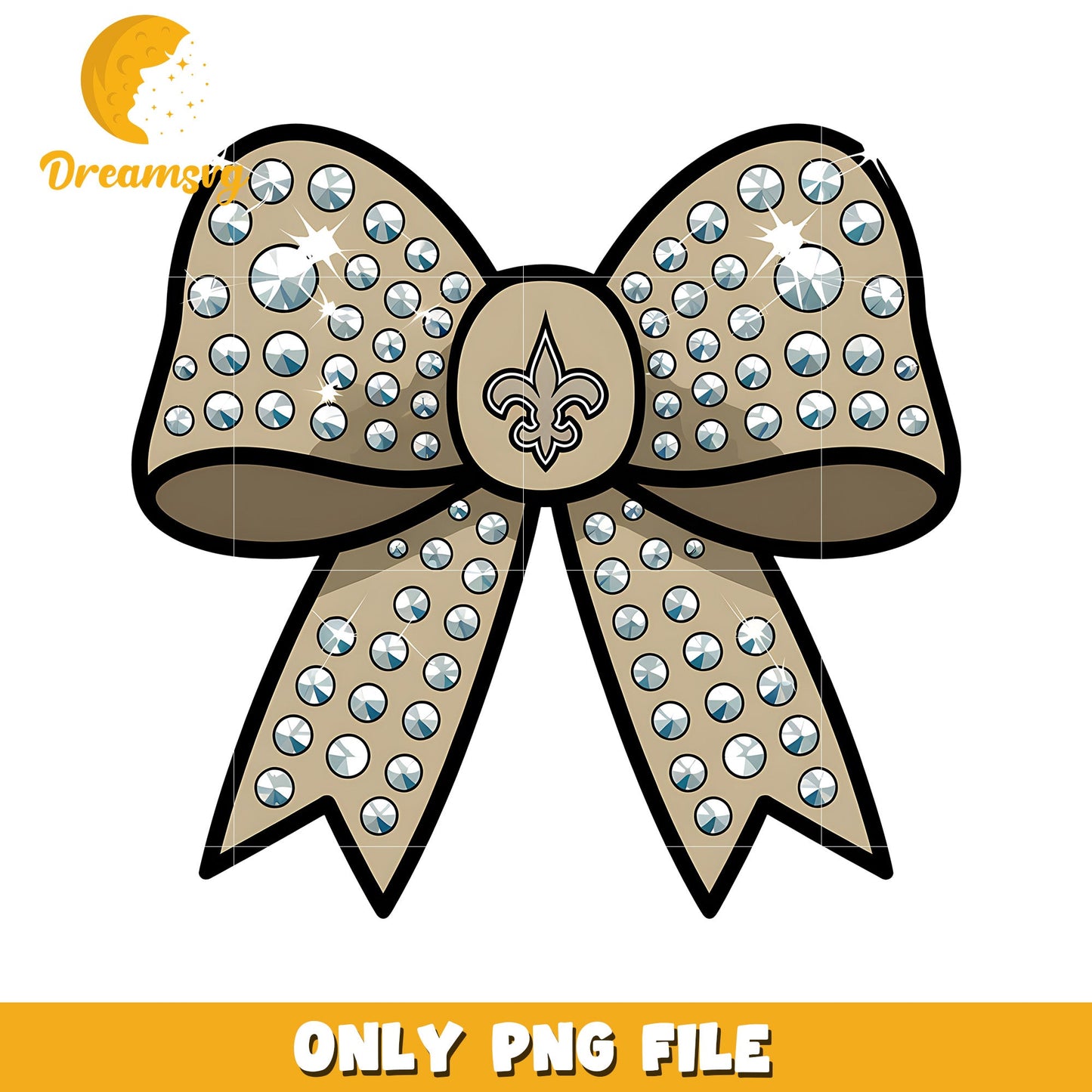 New orleans saints bow tie png, nfl football png, nfl playoffs png