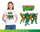 Ninja Turtles PNG & SVG Bundle, 1000+ Files For Cricut & Silhouette