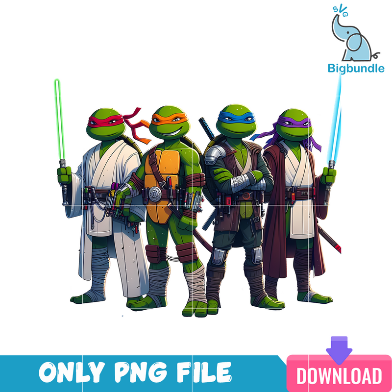 Ninja Turtle Star Wars PNG