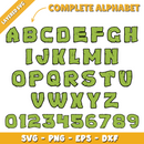 Ninja Turtles Clipart Bundle, Alphabet SVG, Teenage Mutant Ninja Turtles SVG Cut Files for Cricut / Silhouette, PNG DXF