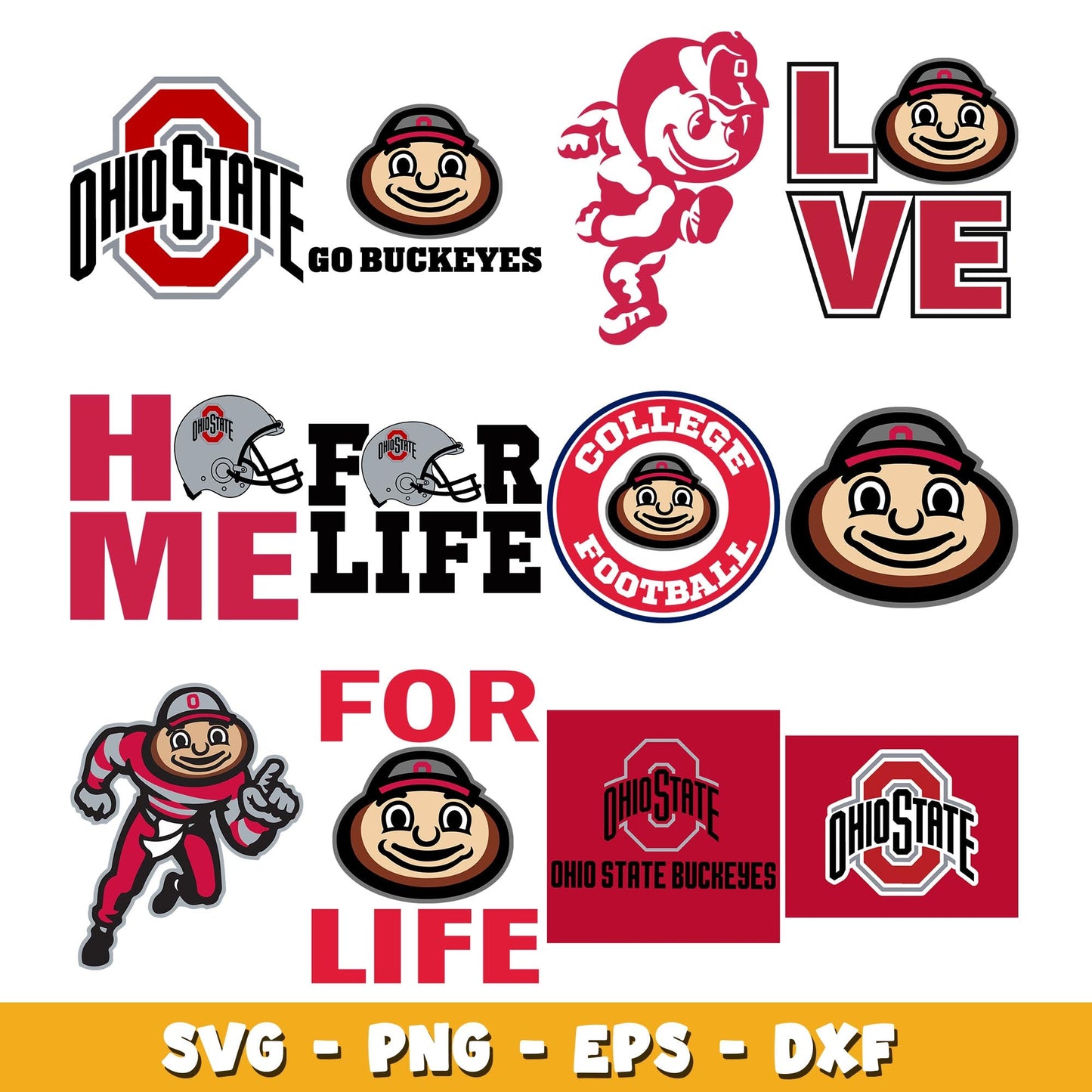 Ohio State Bundle svg, Ohio State logo svg, ncaa svg