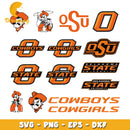Oklahoma state university logo bundle svg, oklahoma state university svg