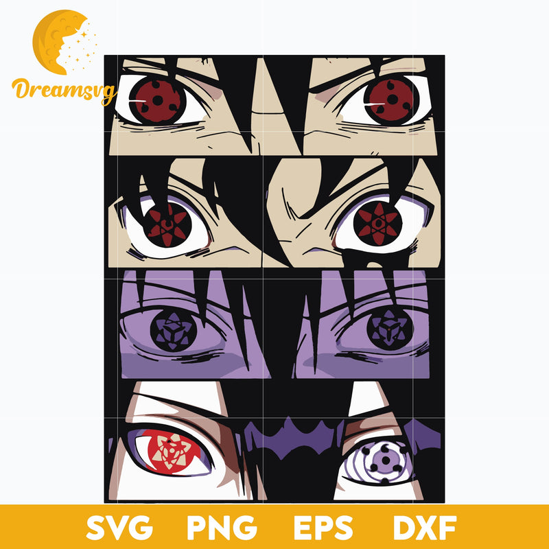 Olhos De Sasuke Svg, Love Anime Svg, Anime Manga Svg, Manga Svg, Anime Svg, png, eps, dxf digital download.