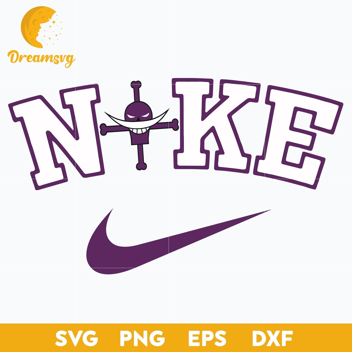 One Piece Edward Newgate x Nike Svg, Whitebeard Pirates One Piece Svg, One Piece Svg, Anime Svg, png, eps, dxf digital download.