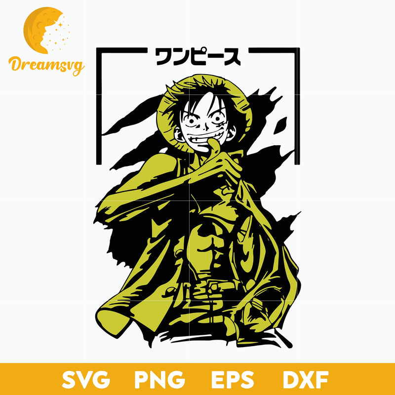 One Piece Luffy Svg, Anime One Piece Svg, Luffy Svg, Luffy Anime Svg, One Piece Lover Svg, Anime Svg, png, eps, dxf digital download.