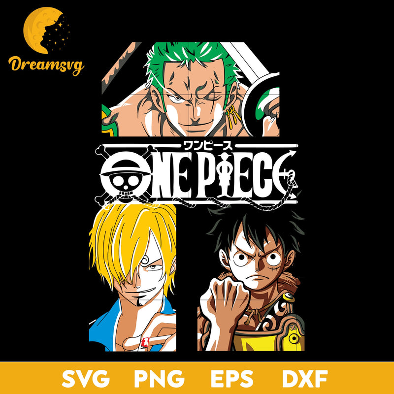 One Piece Svg, Anime Cartoon Svg, Japanese Anime Svg, Anime Manga Svg, Anime Gift Svg, Anime Svg, png, eps, dxf digital download.