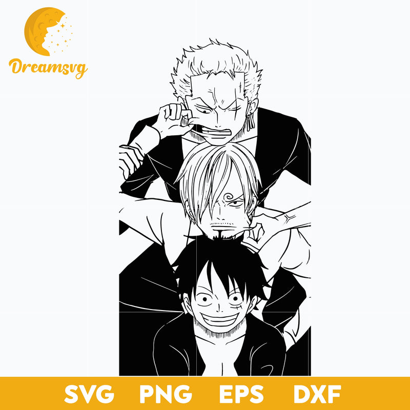 One Piece Svg, Luffy One Piece Svg, Luffy Svg, One Piece Anime Svg, Anime Svg, png, eps, dxf digital download.