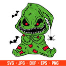 Oogie Boogie Svg, Halloween Svg, Spooky Season Svg, Trick or Treat Svg, Cricut, Silhouette Vector Cut File