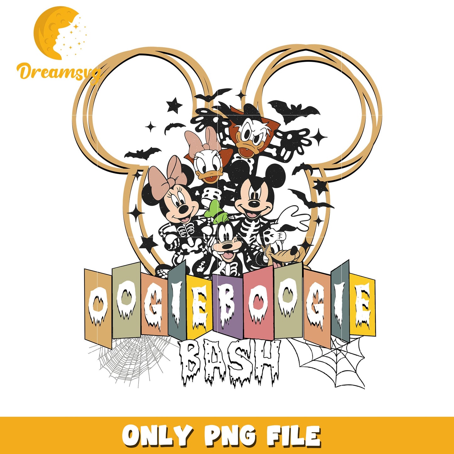 Oogie Boogie Bash PNG File Mickey Halloween Design