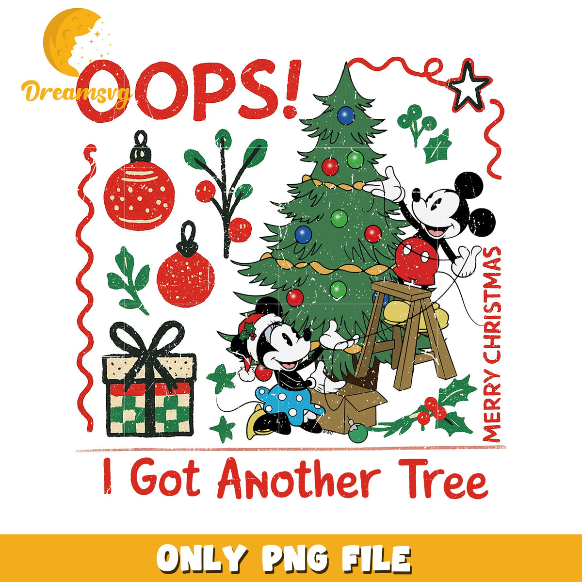 Oops got another tree png, christmas movie png, christmas tree png
