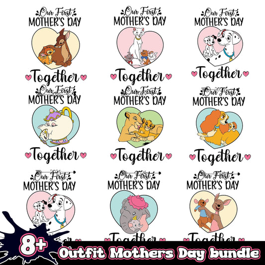 Our First Mother's Day Bundle 8+ PNG