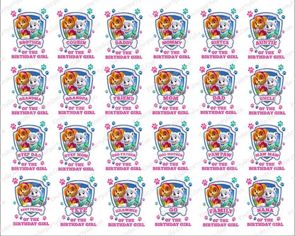 35 Paw patrol Skye and Everest Bundle, Paw Patrol PNG Bundle, Bundle PNG, Digital download.