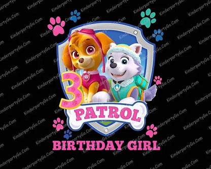 35 Paw patrol Skye and Everest Bundle, Paw Patrol PNG Bundle, Bundle PNG, Digital download.