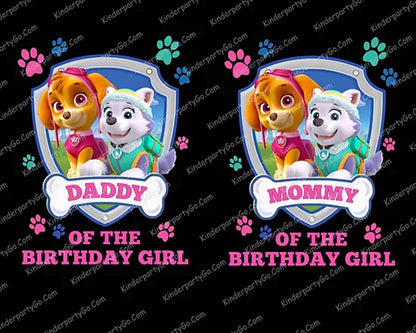 35 Paw patrol Skye and Everest Bundle, Paw Patrol PNG Bundle, Bundle PNG, Digital download.