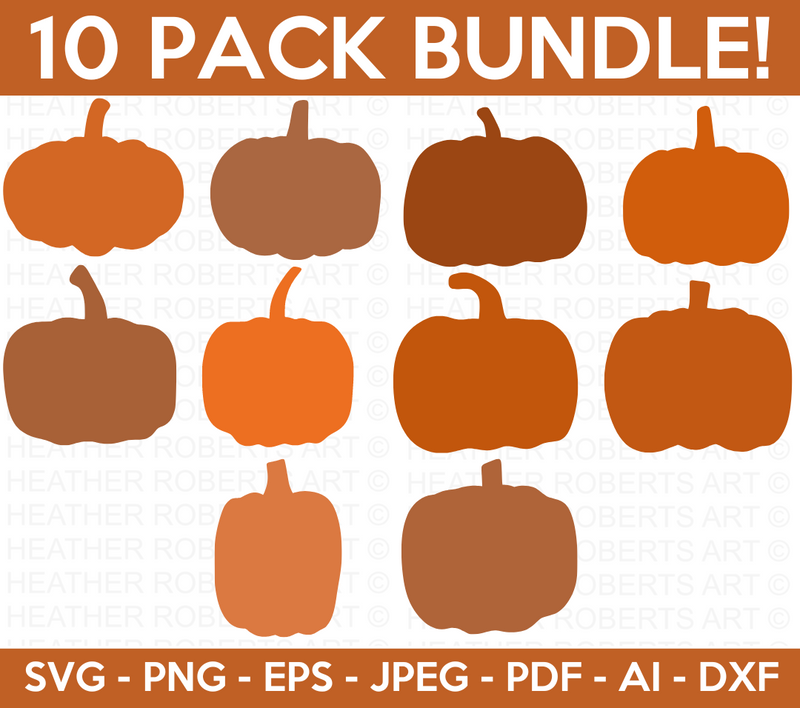 Pumpkin SVG Bundle