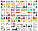 660+ Pacman SVG bundle, Pacman SVG for Cricut, Clipart, Printable, Pacman Game SVG, Cricut file, Cartoon svg, png, dxf, eps digital file