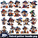 Paw Patrol Harry Potter PNG 20+