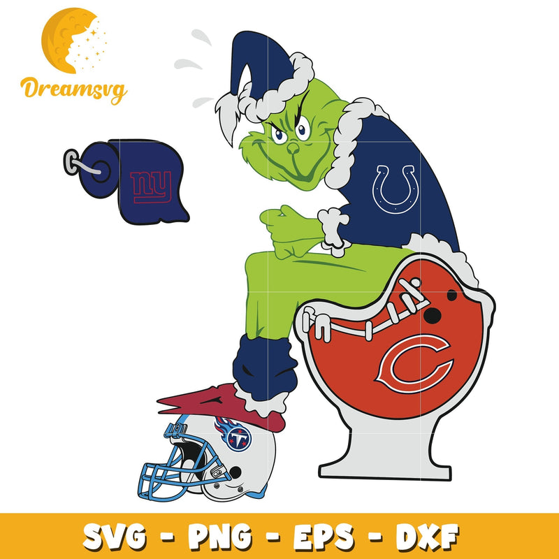 Philadelphia Eagles Grinch Best svg, ncaa svg, christmas svg