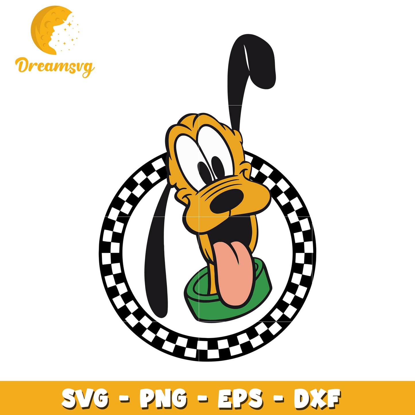 Playful Pluto SVG Design for Fun Crafting Projects and Decor