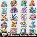Pokemon Easter png bundle 2024 trending