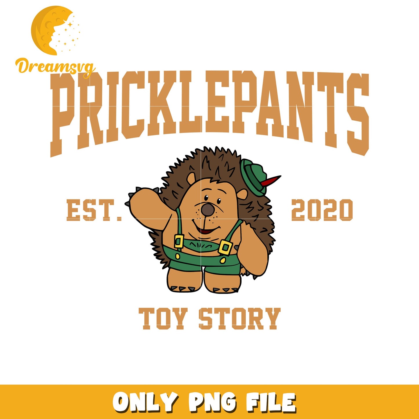 Pricklepants Toy Story PNG Digital Download Artwork