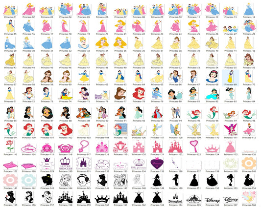 676+ Princess SVG Bundle, Disney Princess Silhouette, Disney Princess Clip Art, Cartoon svg, png, dxf, eps digital file